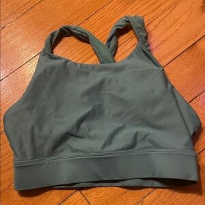 Fabletics Forest Green Sports Bra